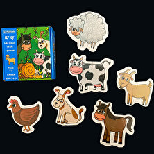 Neobebek Baby Puzzle - Çiftlik Hayvanları