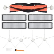 Sumsool Xiaomi Dreame D9 Robot Vakum Ana Fırça Yan Fırça Hepa Için Yıkanabilir (Yurt Dışından)