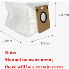Sumsool Xiaomi Dreame Bot D10 Plus RLS3D Robot Için 6 Adet Toz Torbası Aksesuarları (Yurt Dışından)