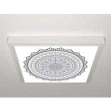Gök Panel 60X60 LED Panel Sıva Üstü Desenli Tekli 46511036SU