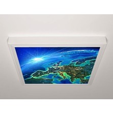 Gök Panel 60X60 LED Panel Sıva Üstü Desenli Tekli 46511071SU