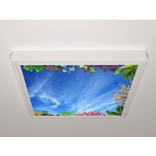 Gök Panel 60X60 LED Panel Sıva Üstü Desenli Tekli 46511073SU