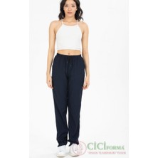 Cici Forma Soft Likralı Lacivert Tek Alt