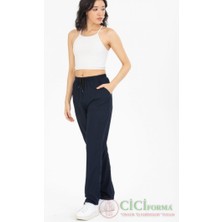 Cici Forma Soft Likralı Lacivert Tek Alt