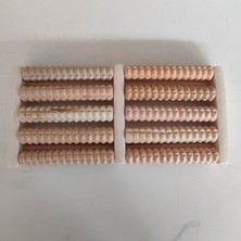 Hagiki ( 2 Li Set ) 2 Litre Peluşlu Sıcak Su Torbası ve 10 Tekerlekli Ahşap Ayak Altı Masaj Aleti