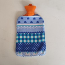 Hagiki ( 2 Li Set ) 2 Litre Peluşlu Sıcak Su Torbası ve 10 Tekerlekli Ahşap Ayak Altı Masaj Aleti