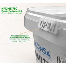 Konsa 1750 Litre Damla Serisi Sızdırmaz Kapaklı Kova Hobi - Boya - Gıda Kovası