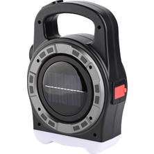 Lisinya HB-6678C Cob Ledli 20 Watt 3 Kademeli Şarj Edilebilir USB Çıkışlı Solar Lamba ( Lisinya )