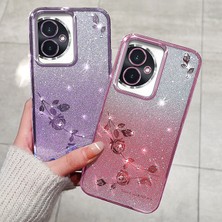 Xshine Honor 100 Cep Telefonu Kılıfı Rhinestone Glitter Şok Geçirmez Tpu Kapağı Kayışla (Yurt Dışından)