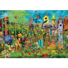 KS Games 22009 Yaz Bahçesi Aimee Stewart 1500 Parça Art Gallery Puzzle -Ks Puzzle