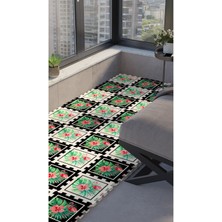 Tokyo Halı Leylekli Büyük Bahçe Balkon Halısı Thb9