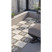 Tokyo Halı Yumuşak Yıkanabilir Dekoratif Balkon Halısı THB15