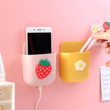 Bifeng Shop E Tarzı Sevimli Masa Düzenleyici Raf Kalemlik Kendinden Yapışkanlı Duvara Monte Saklama Kutusu Kawaii Kırtasiye Çeşitli Eşyalar Organizatör Okul Malzemeleri (Yurt Dışından)