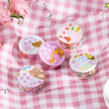 Bifeng Shop 2-L Tarzı Kawaii Karikatür Washi Bant Sevimli Ayı Tavşan Için Dekoratif Etiket Scrapbooking Günlüğü Kitap Albümü Sanat Zanaat (Yurt Dışından)