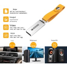 Kodak 128GB. K122 Usb Flash Bellek Dönüştürücü Hediye 128GB Orjinal Sağlam Metal