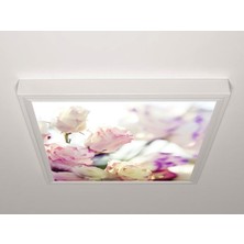 Gök Panel 60X60 LED Panel Aydınlatma Armatür Avize Sıva Üstü Desenli Tekli 46511126SU