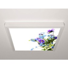 Gök Panel 60X60 LED Panel Aydınlatma Armatür Avize Sıva Üstü Desenli Tekli 46511131SU