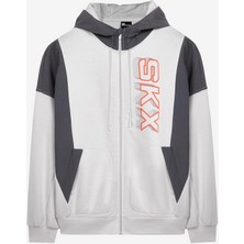 Skechers S232279-032 M Lw Fleece Full Zip Hoodie Erkek Sweatshirt