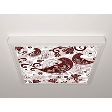 Gök Panel 60X60 LED Panel Aydınlatma Armatür Avize Sıva Üstü Desenli Tekli 46511205SU