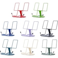 Bifeng Shop Kırmızı Stil Metal Kitap Tutucu Ayarlanabilir Okuma Dinlenme Tarif Tutucu Mutfak Kitap Standı Çocuk Öğrenci Doğum Günü Hediyesi Için (Yurt Dışından)