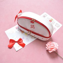 Bifeng Shop Kırmızı Stil Kalem Organizatör Kılıfları Büyük Kapasiteli Kalem Çantaları Kawaii Kore Kılıfı Kutuları Kızlar Için Okula Dönüş Okul Malzemeleri Kırtasiye (Yurt Dışından)