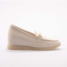 Rouge Deri  Kadın  Gizli Topuk Günlük Ayakkabı 0561