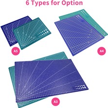 Bifeng Shop Mavi Stil A3 A3 A4 A5 Kesme Mat Çalışma Tezgahı Patchwork Kesim Pedi Dikiş Manuel Dıy Alet Bıçağı Oyma Tek Taraflı Kesme Tahtası Altlığı (Yurt Dışından)