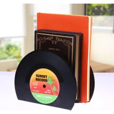 Bifeng Shop Et Retro Vintage Kayıt Kitap Ayracı Vinil Kitap Tutucu Masa Düzenleyici Masaüstü Okul Ofis Aksesuarları Malzeme Dscolar (Yurt Dışından)