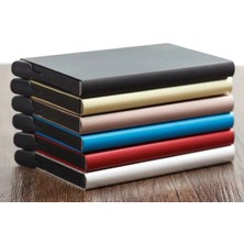 Bifeng Shop Kahve Tarzı Otomatik Pop-Up Kartvizitlik Yaratıcı Alüminyum Kart Sahibinin Metal Kutu Kapağı Kredi Erkekler Kartvizitlik Kart Cüzdanı (Yurt Dışından)