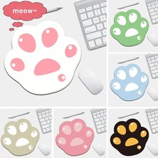 Bifeng Shop Mavi Stil Mouse Pad Sevimli Kedi Paw Desen Kaymaz Ped Rahat Kauçuk Fareler Mat Dizüstü Bilgisayar Mousepad Ofis Sevimli Sümen (Yurt Dışından)