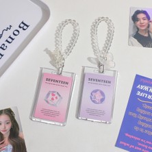 Bifeng Shop Ayı Tarzı Orijinal Tasarım Akrilik Şeffaf Kpop Fotoğraf Kartı Tutucu Idol Fotoğraf Koruyucu Kılıf Fotocard Tutucu Kawaii Kırtasiye (Yurt Dışından)