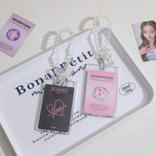 Bifeng Shop Ayı Tarzı Orijinal Tasarım Akrilik Şeffaf Kpop Fotoğraf Kartı Tutucu Idol Fotoğraf Koruyucu Kılıf Fotocard Tutucu Kawaii Kırtasiye (Yurt Dışından)