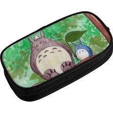 Bifeng Shop No.6 Stili Sevimli Komşu Totoro Çocuk Kalem Kutusu Kız Erkek Büyük Depolama Kalem Kılıfı Kırtasiye (Yurt Dışından)