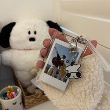 Bifeng Shop Terli Köpek Stili Kawaii Akrilik Şeffaf Kpop Fotoğraflı Fotoğraf Koruyucu Tutucu Kart Idol Fotoğraf Kollu Kırtasiye (Yurt Dışından)