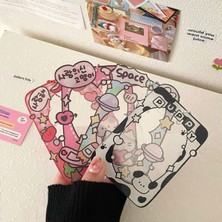 Bifeng Shop No.1 Stili Mınkys Kawaii Akrilik Süt Inek Kedi Kpop Fotoğraflı Kart Tutucu Fotoğraf Kart Tutucu Çanta Kolye Okul Kırtasiye (Yurt Dışından)