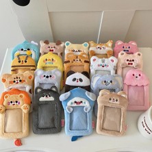 Bifeng Shop F Tarzı Yeni Kawaii Karikatür Hayvan Serisi Yumuşak Peluş 3 Inç Kpop Fotoğraflı Kart Tutucu Fotoğraf Kartı Tutucu Çanta Kolye Okul Kırtasiye (Yurt Dışından)