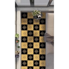 Tokyo Halı Dekoratif Renkli Küçük Kare Balkon Halısı THB25
