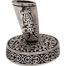 Bifeng Shop D Tarzı Vintage Tüy Kalem Standı Metal Avrupa Tarzı Yuvarlak Kalemlik Dolma Kalem Organizatör Aksesuarları Paslanmaz Çelik Öğretmen Hediyeler (Yurt Dışından)