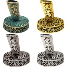 Bifeng Shop D Tarzı Vintage Tüy Kalem Standı Metal Avrupa Tarzı Yuvarlak Kalemlik Dolma Kalem Organizatör Aksesuarları Paslanmaz Çelik Öğretmen Hediyeler (Yurt Dışından)