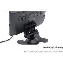 Danazeey Mini Tv 7 Inç Hd Monitör 800X480 Taşınabilir Araç LCD Ekranları Dvd/cmmb Binek Araçlar Kamyonlar Için Iki Giriş (Yurt Dışından)