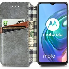 Yihang Boutique Motorola Moto G30 Deri Telefon Kılıfı (Yurt Dışından)