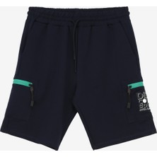 Discovery Expedition Lacivert Erkek Sweat Şort D4SM-SHT3220