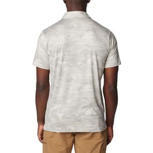 Columbia Men's Tech Trail™ Novelty Polo Tişört Erkek Ekru AE2215-278