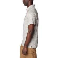 Columbia Men's Tech Trail™ Novelty Polo Tişört Erkek Ekru AE2215-278