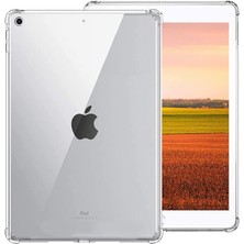Five-E Apple iPad Pro 10.5 (2017) Antishock Köşe Korumalı Şeffaf Shockproof Esnek Kılıf ve Ekran Koruyucu A1701 A1709 A1852