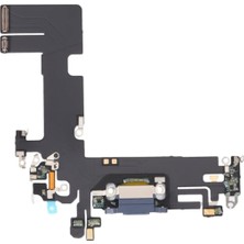 AXYA Apple iPhone 13 Uyumlu Şarj Soketli Film Flexi Bordu - Mavi