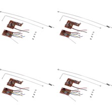 Danazeey 4 Takım 4ch 40MHZ Uzaktan Verici ve Alıcı Kurulu Anten ile Dıy Rc Araba Robot Uzaktan Kumanda Oyuncak Parçaları (Yurt Dışından)