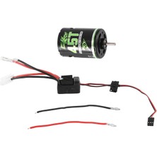 Danazeey 540 Fırçalı Motor 45 T ile 1060 Fırçalı Esc 60A 2-3 S Lipo Su Geçirmez Elektrikli Hız Kontrol Cihazı Rc 1/10 Araba Için (Yurt Dışından)