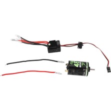 Danazeey 540 Fırçalı Motor 45 T ile 1060 Fırçalı Esc 60A 2-3 S Lipo Su Geçirmez Elektrikli Hız Kontrol Cihazı Rc 1/10 Araba Için (Yurt Dışından)