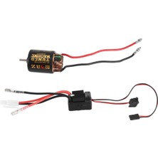 Danazeey 540 Fırçalı Motor 80 T ile 1060 Fırçalanmış Esc 60A 2-3 S Lipo Su Geçirmez Elektrikli Hız Kontrol Cihazı Rc 1/10 Paletli Araba Için (Yurt Dışından)